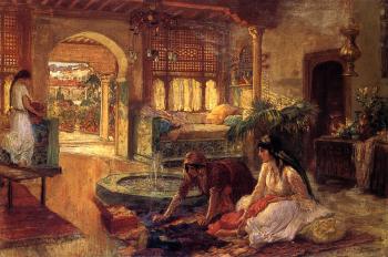 費德裡科 亞瑟 佈裡奇曼 Orientalist Interior